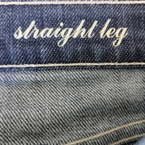 7 For All Mankind Straight Leg Low Rise Dark Wash Sz. 26 EUC - Picture 15 of 16